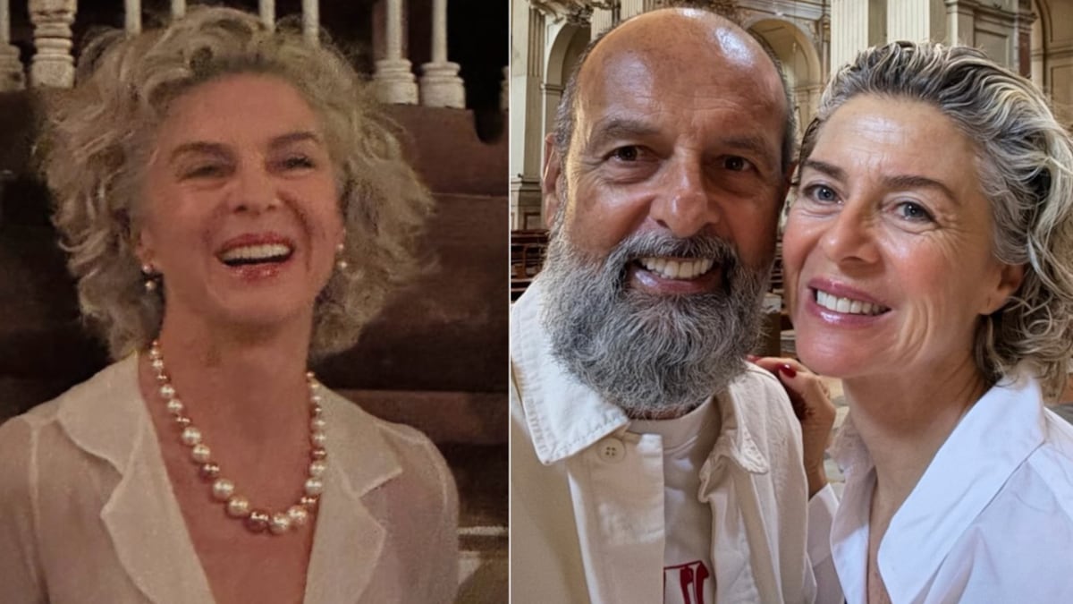 Margarita Rosa de Francisco tuvo el look de bodas más auténtico.