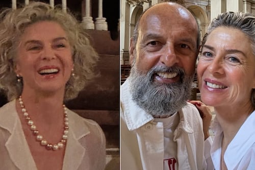 “Fabulosa”: Margarita Rosa de Francisco se casó a los 60 años y este fue su original look nupcial