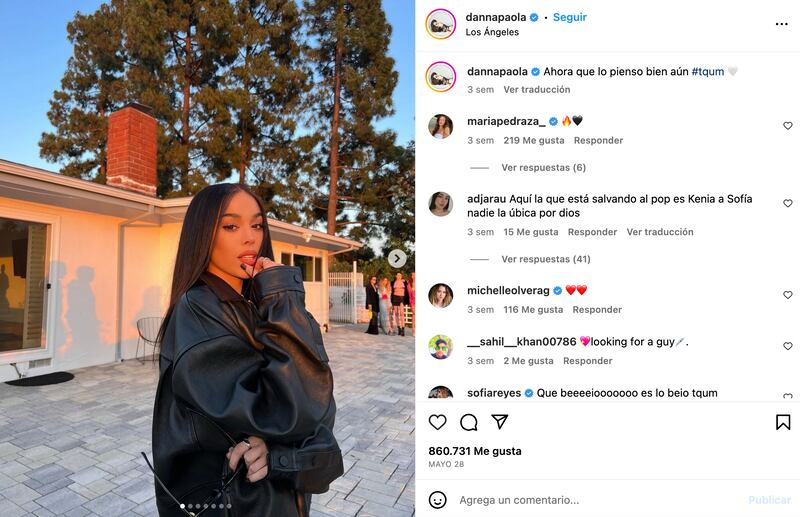 Danna Paola cumple 28 años