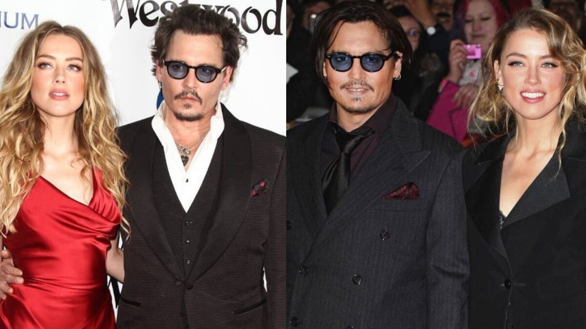 Johnny Depp y Amber Heard