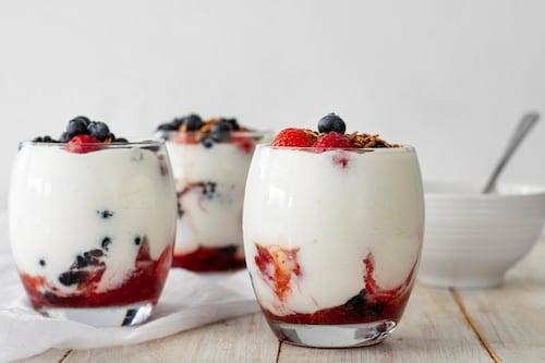 Beneficios de desayunar yogur