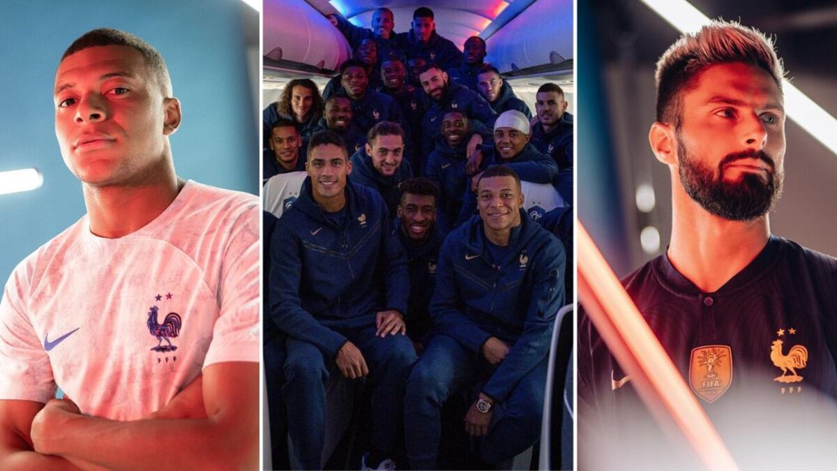 Jugadores guapos de la selección francesa en Qatar 2022