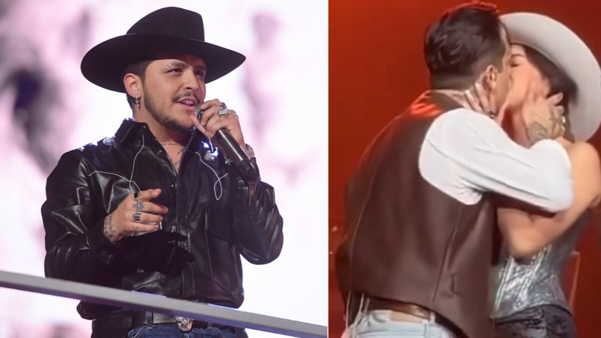 Un video antiguo de Ángela Aguilar evidenciaría el enamoramiento de Christian Nodal.