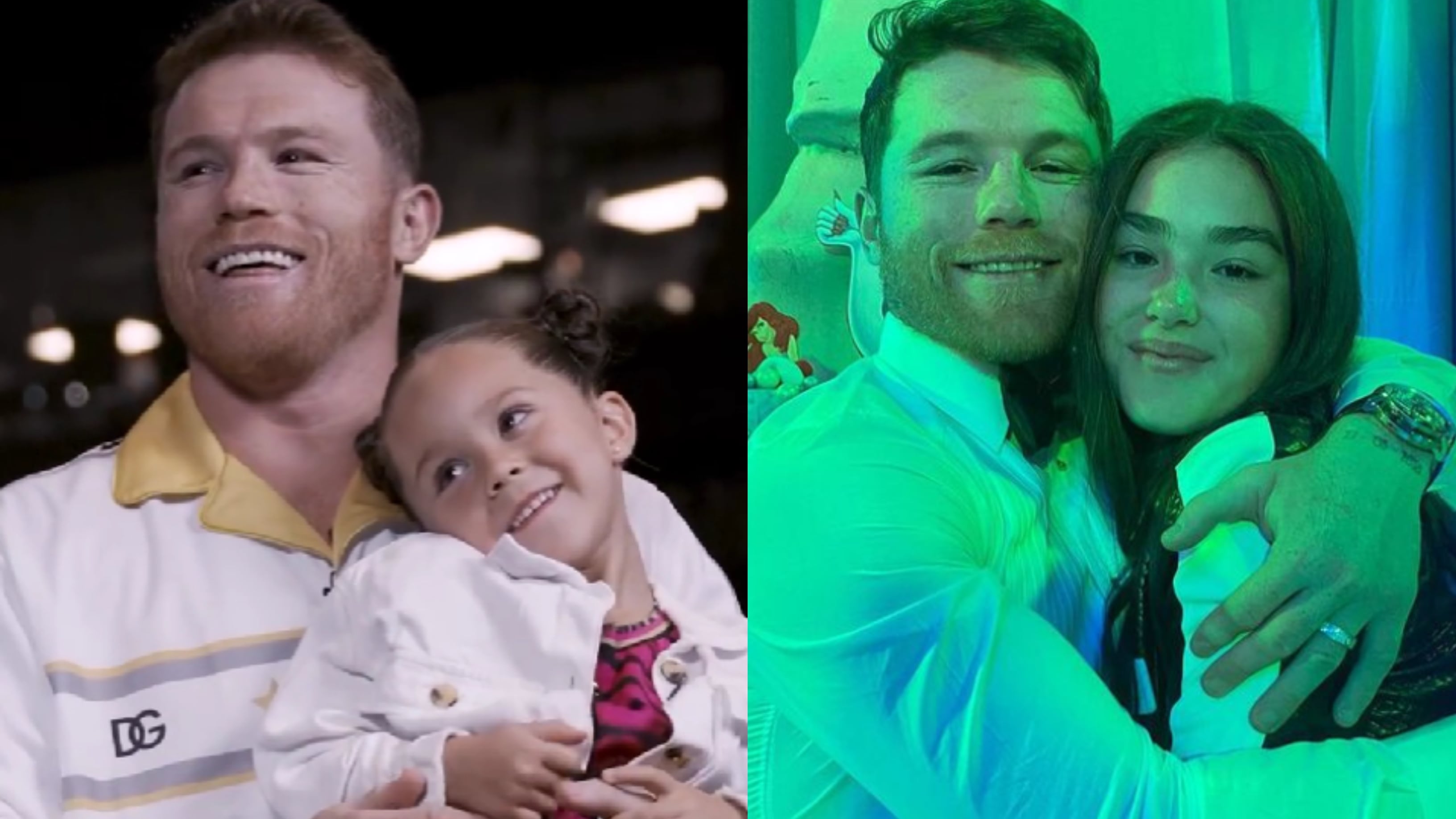 Sául "Canelo" Álvarez es una estrella del deporte pero también un papá entregado