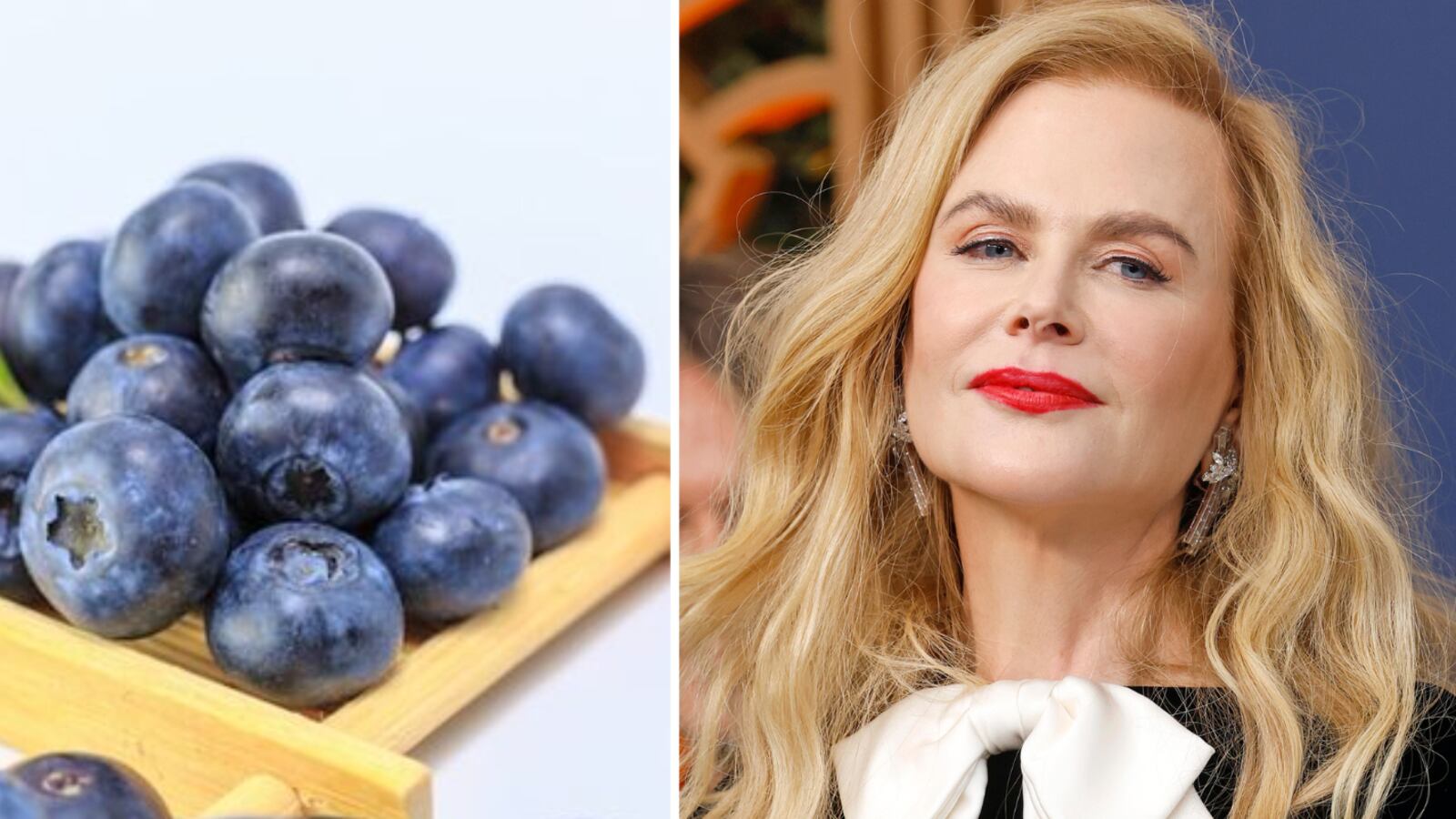 Tinte natural de arándanos nicole kidman