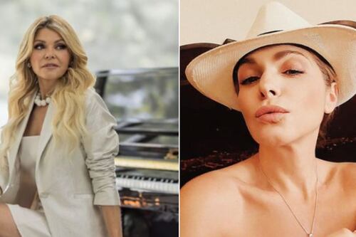 Itatí Cantoral se luce con hermoso y elegante árbol de navidad que decoró junto a su hija