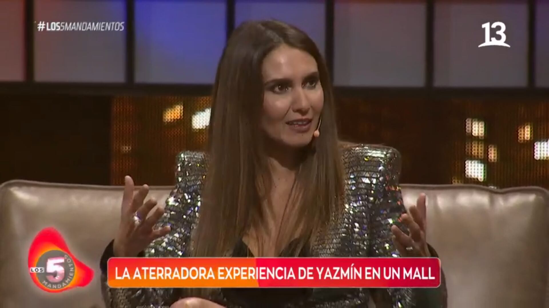 Yazmín Vásquez en "Los 5 Mandamientos"
