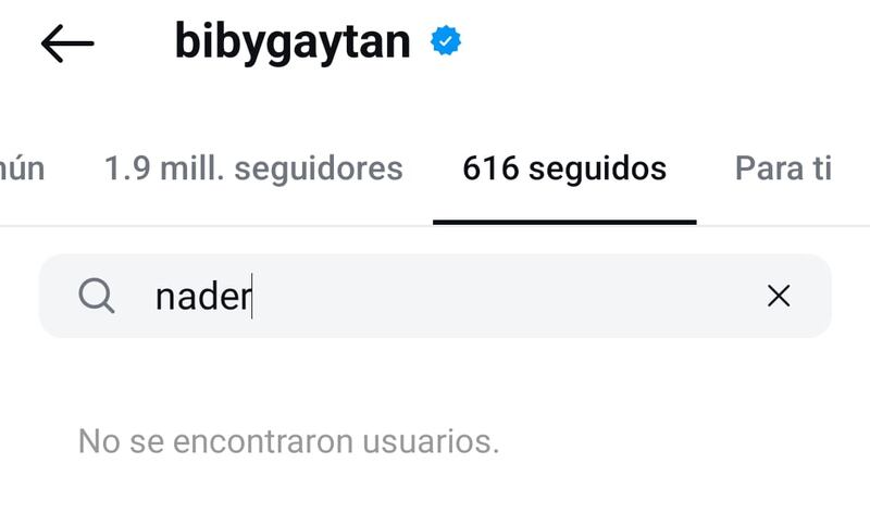 Biby Gaytán no sigue al esposo de su hija