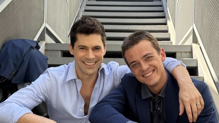 Pedro Campos y Simón Pesutic | Instagram