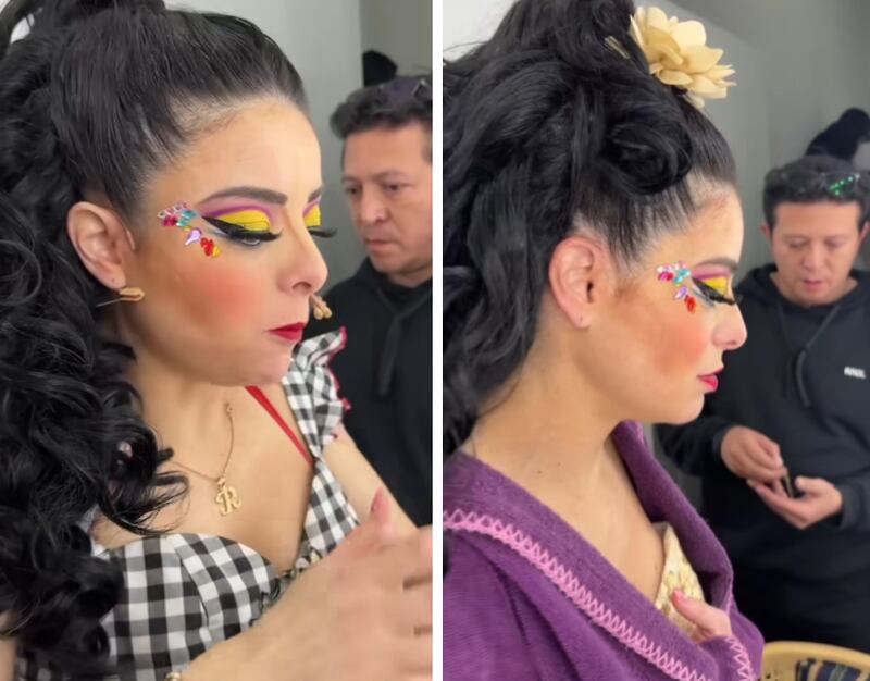 Violeta Isfel esposo