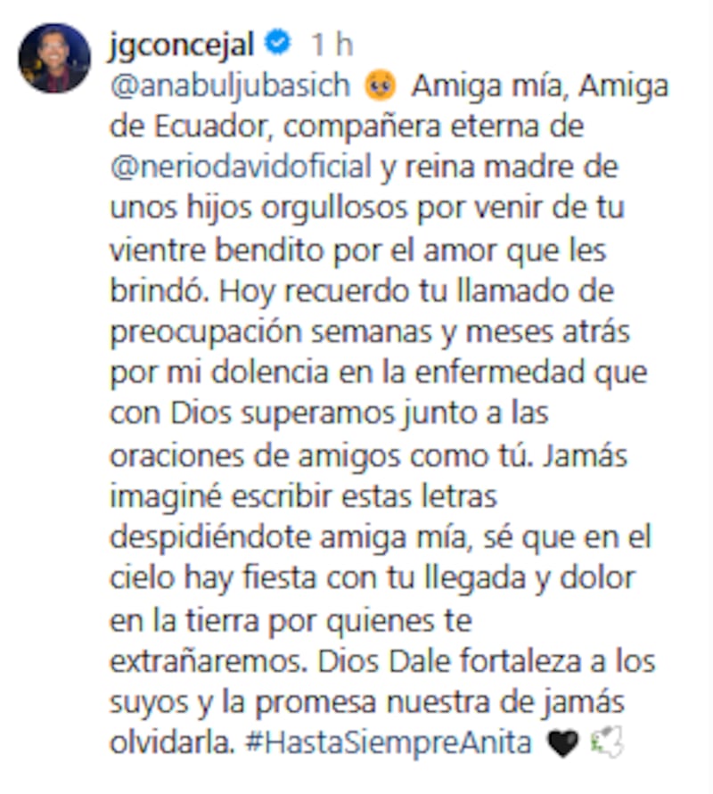 Despedida Ana Buljubasich