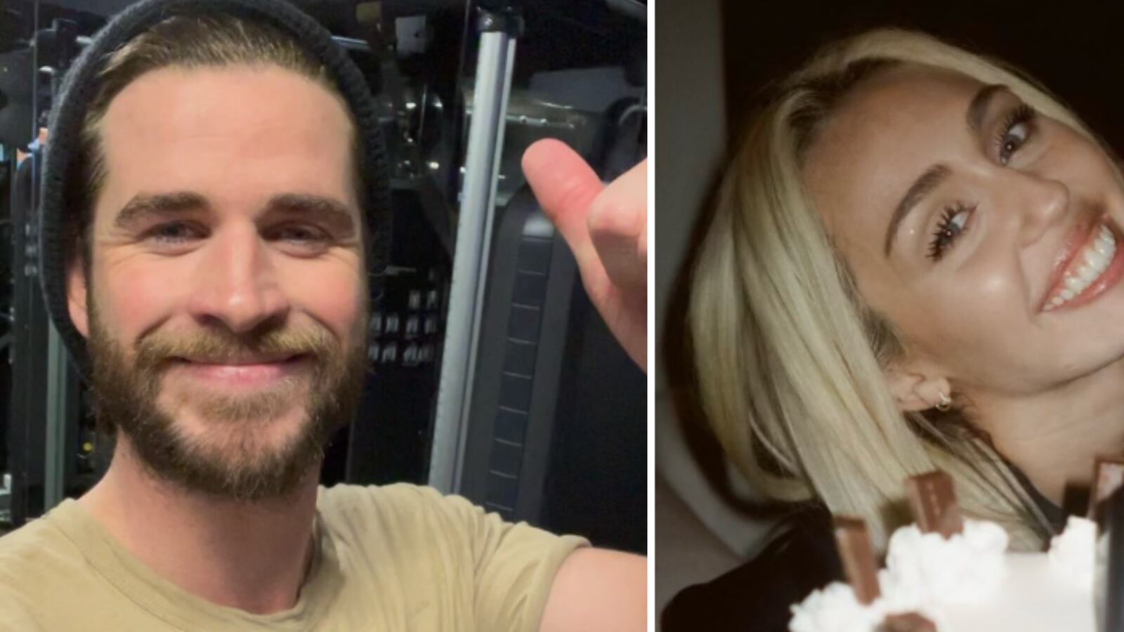 Liam Hemsworth y Miley Cyrus