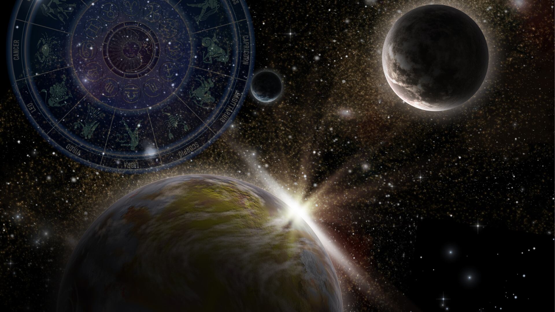 Serán Venus, Martes y Mercurio los que se encuentren en el firmamento.