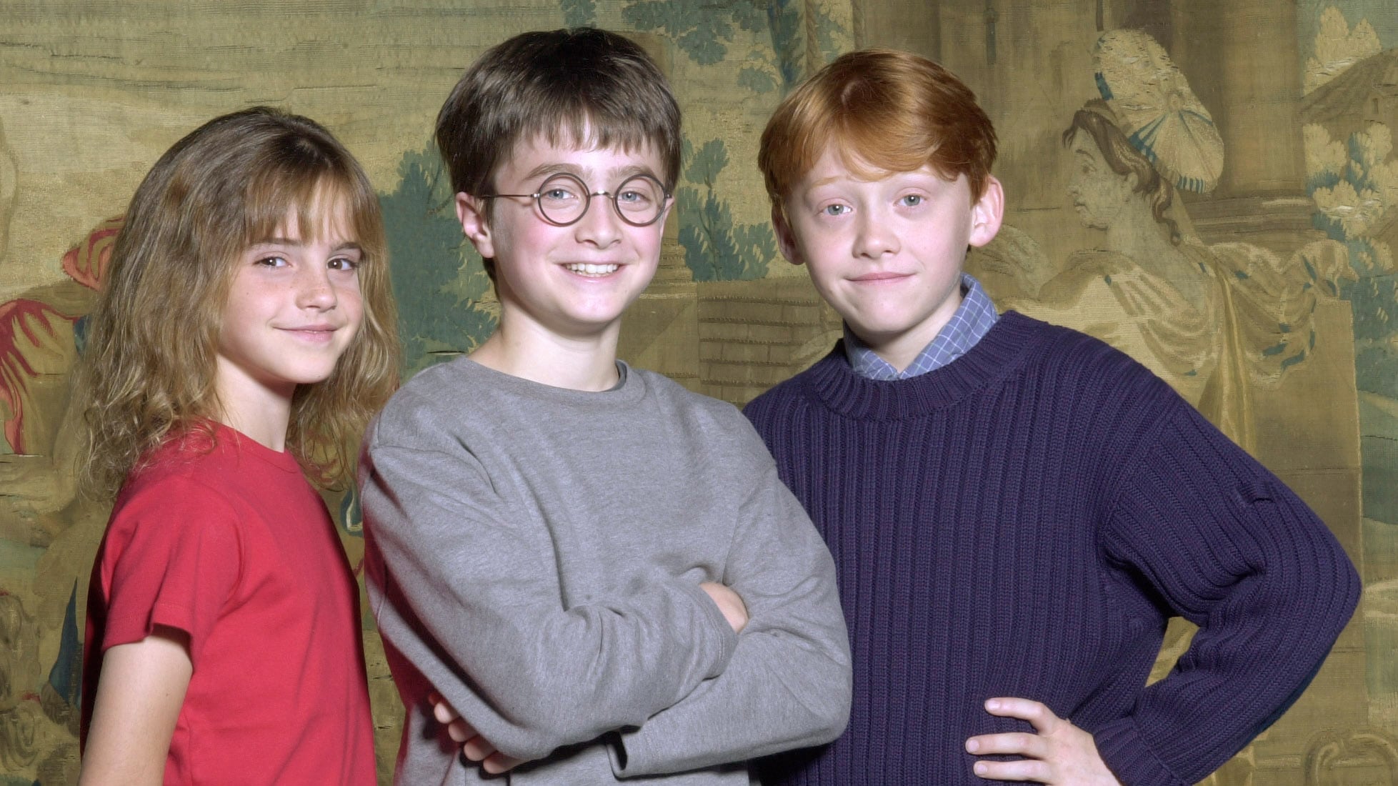 Emma Watson, Daniel Radcliffe y Rupert Grint. / Foto: Warner Bros.