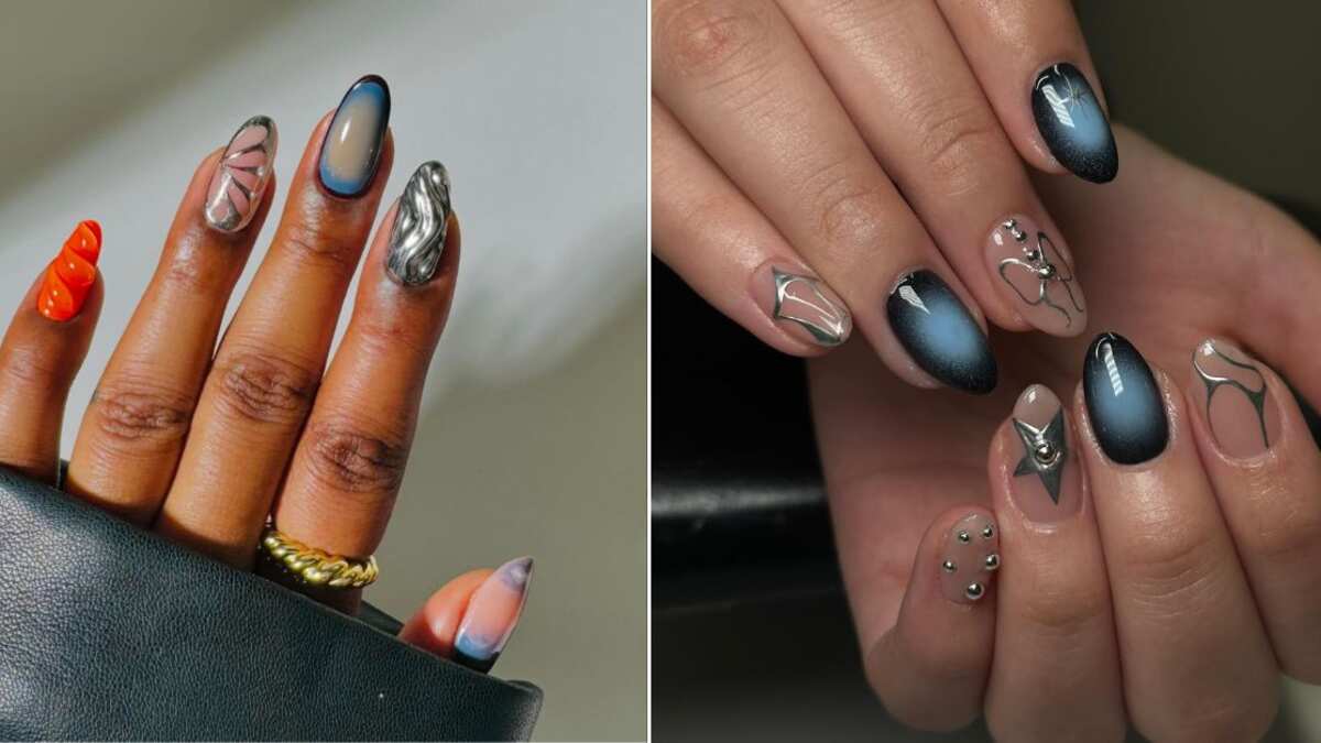 Las 'cyber nails' son la última moda en cuanto a uñas que surge este 2024