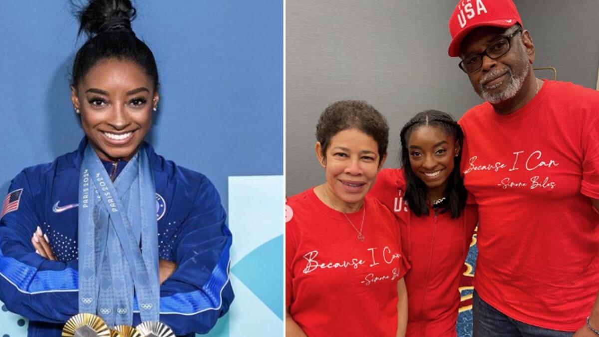 Simone Biles madre