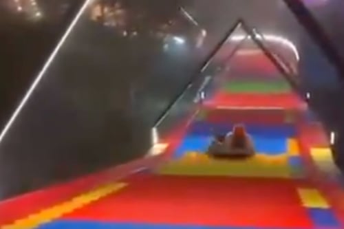 Tragedia en Chinácota: Video registró el accidente mortal de una joven en un tobogán extremo