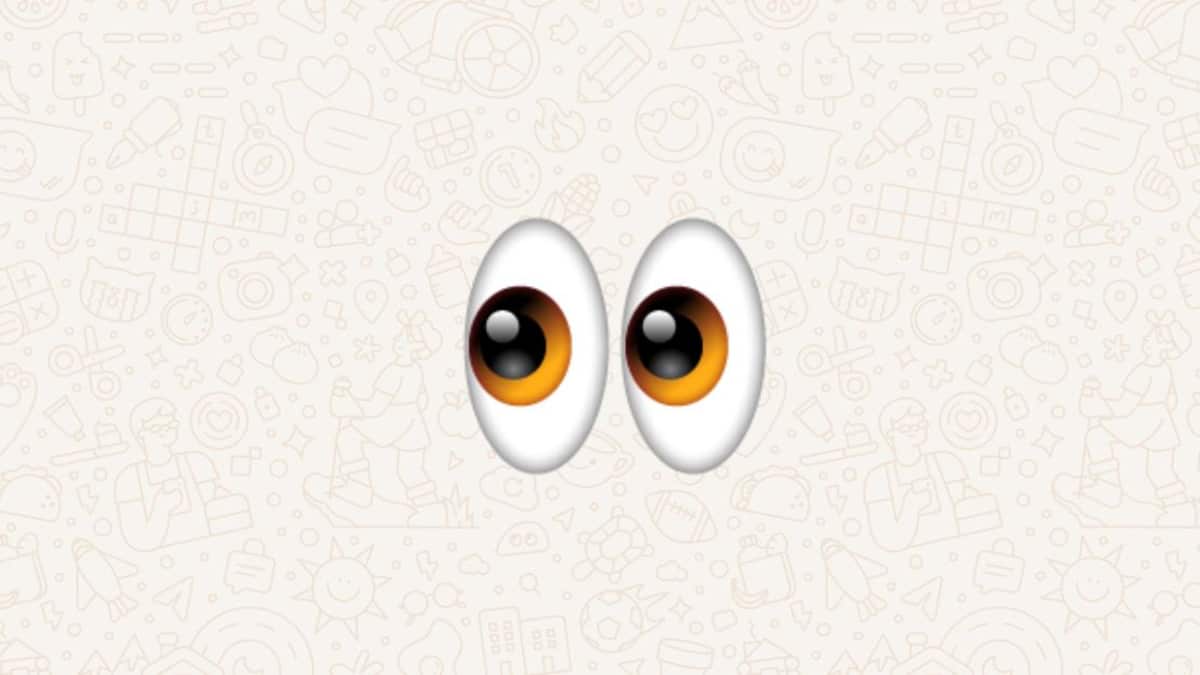 El emoji de ojos mirando al costado es uno de los más populares