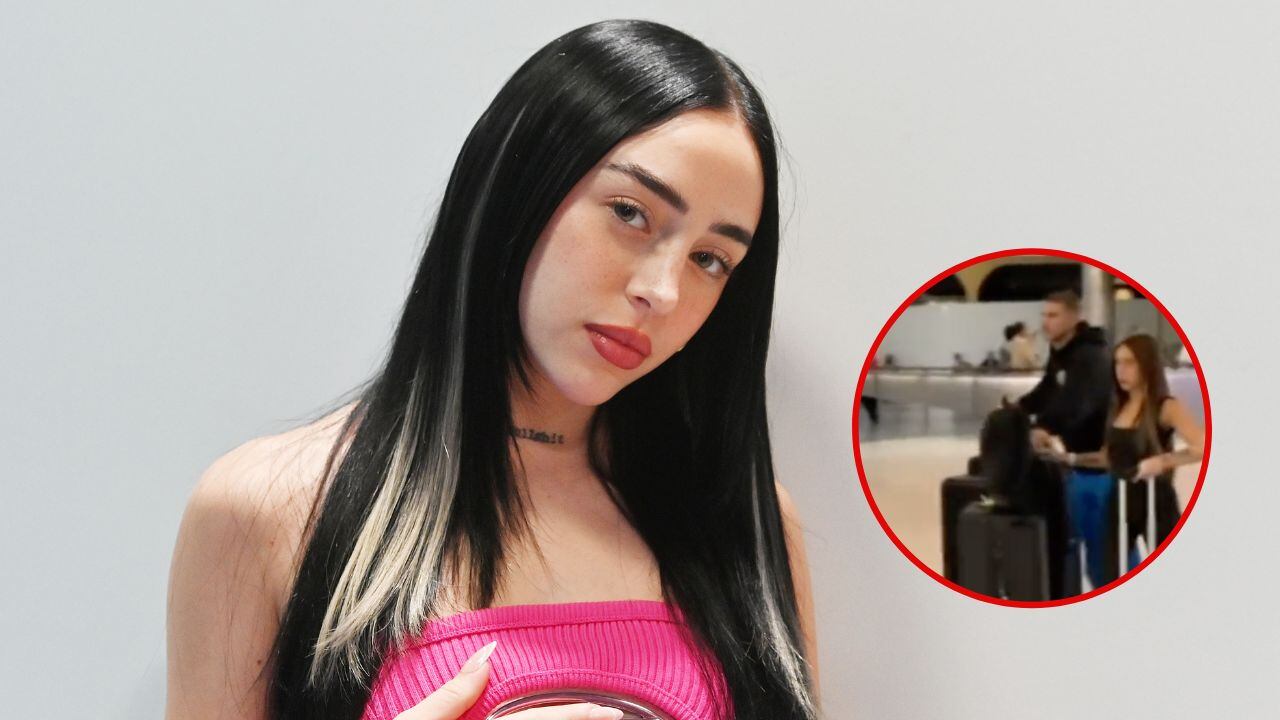 Nicki Nicole es captada de la mano de otro hombre