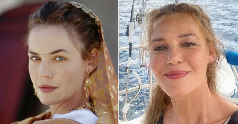 Connie Nielsen en 'Gladiador' y en la actualidad