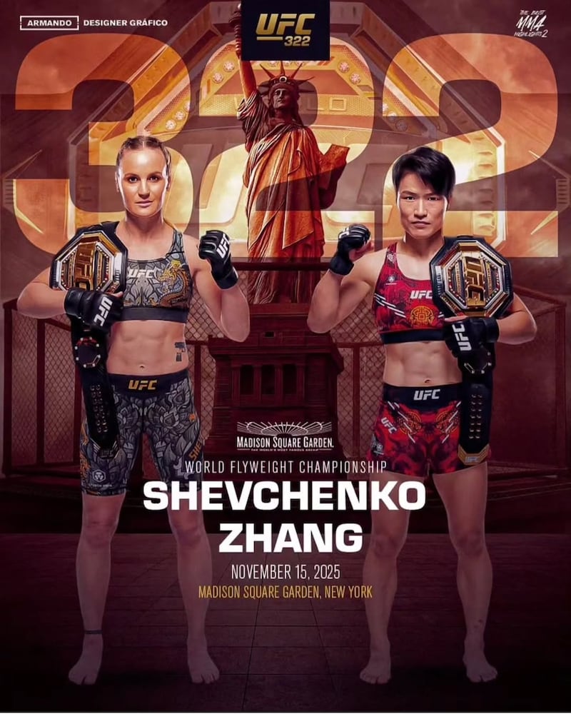Valentina Shevchenko vs. Zhang Weili