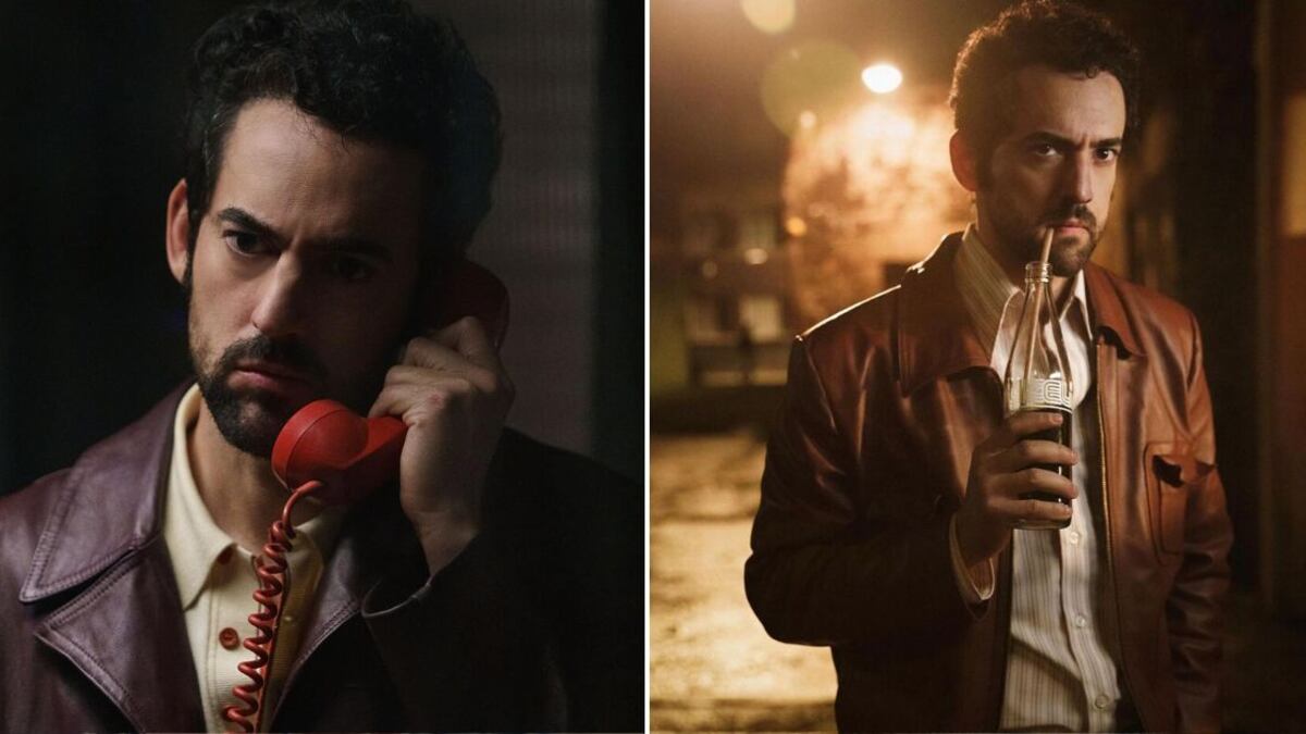 Luis Gerardo Méndez en imágenes de 'Belascoarán'