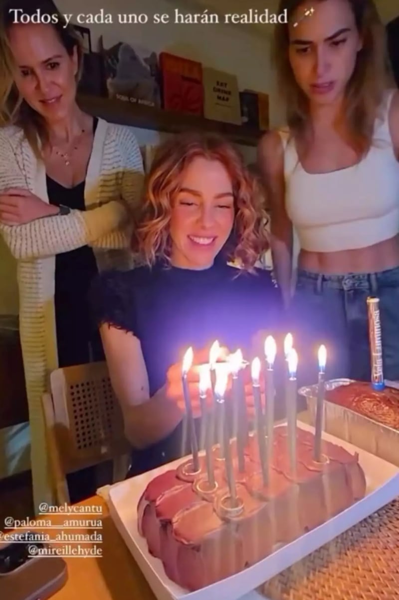 Regina Murguía festeja su cumpleaños 40 por adelantado.