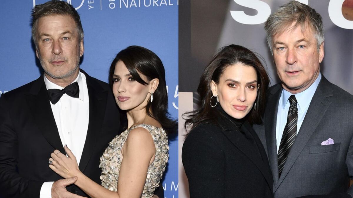 Alec Baldwin y su esposa