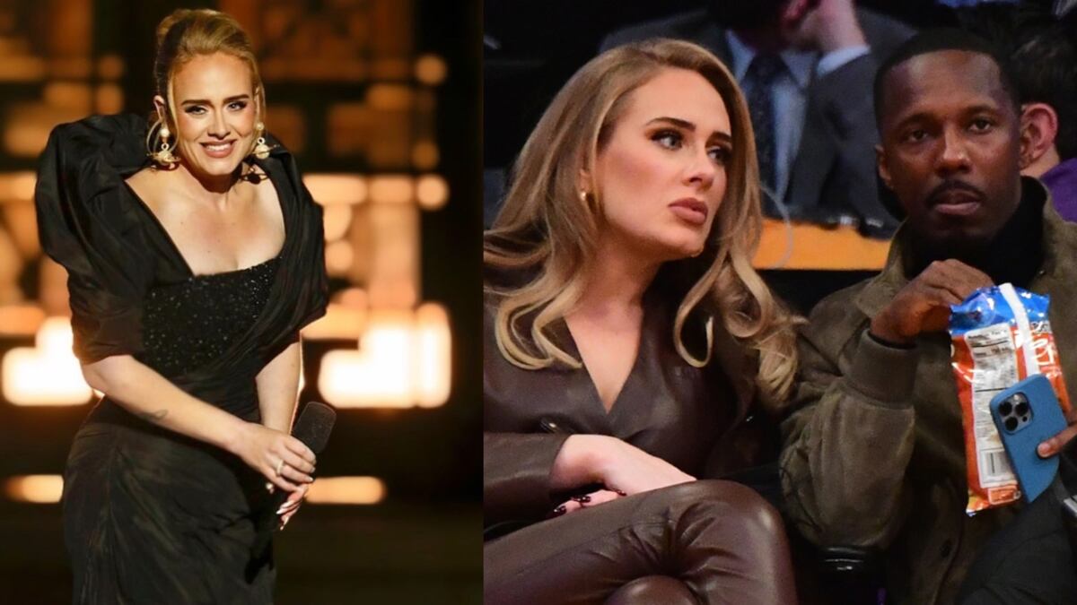 Adele y Rich Paul