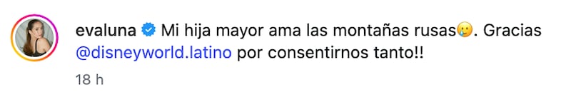Evaluna revela el gusto de Índigo por las montañas rusas