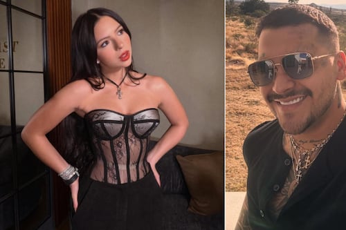 ¿Y Ángela? “Ex” de Christian Nodal reaparece en uno de sus videos y desata controversia: “Se le juntaron”