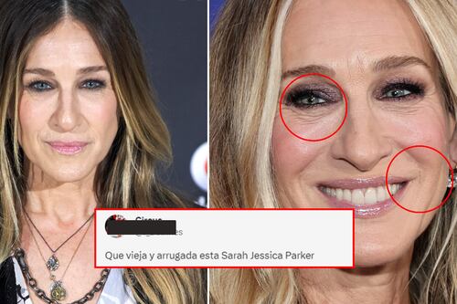 Critican su rostro “avejentado” pero por esto Sarah Jessica Parker nunca pensó en cirugías