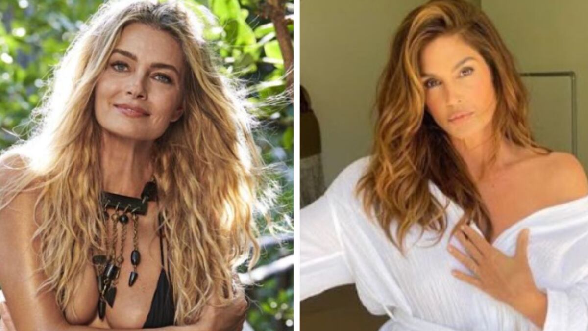 Estas famosas modelos posan en bikini a sus más de 50