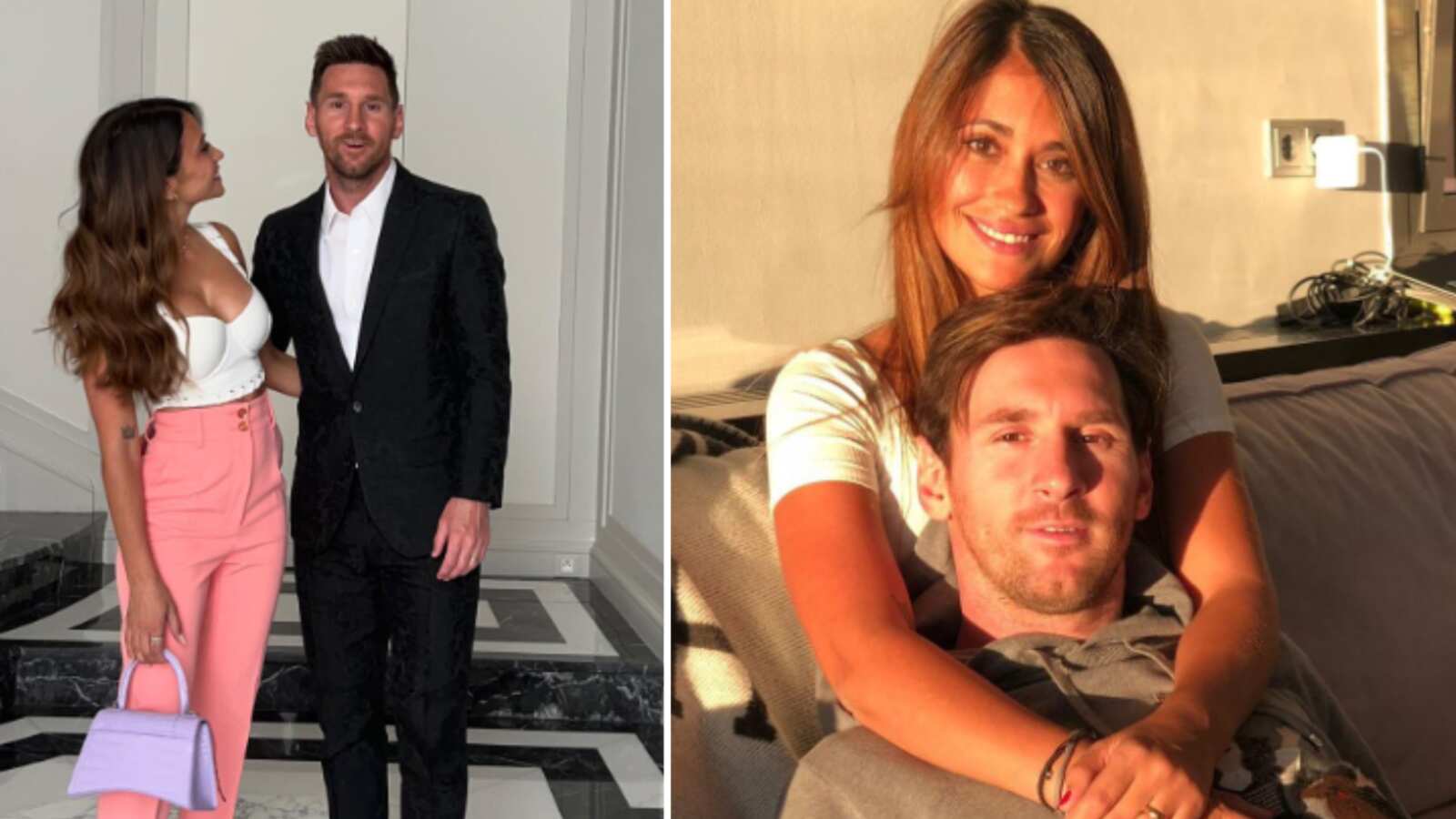 Antonela Roccuzzo y Messi