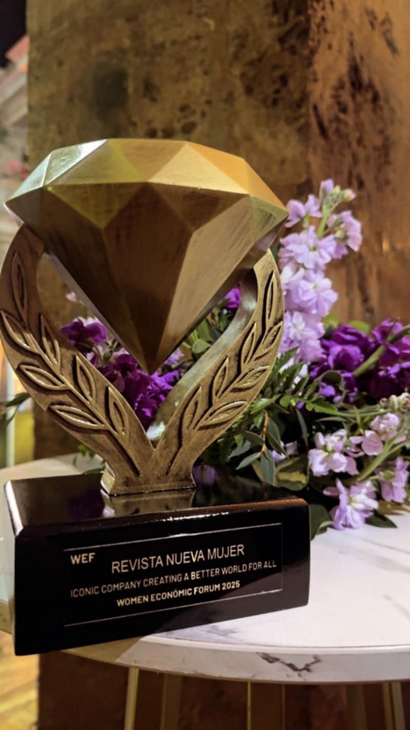 Reconocimiento de Women Economic Forum (WEF) para Nueva Mujer