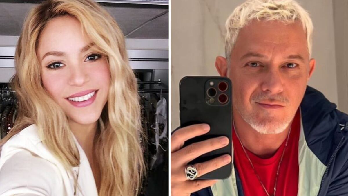 Shakira y Alejandro Sanz