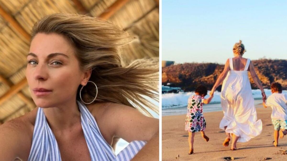 Ludwika Paleta es mamá de los mellizos, Bárbara y Sebastián