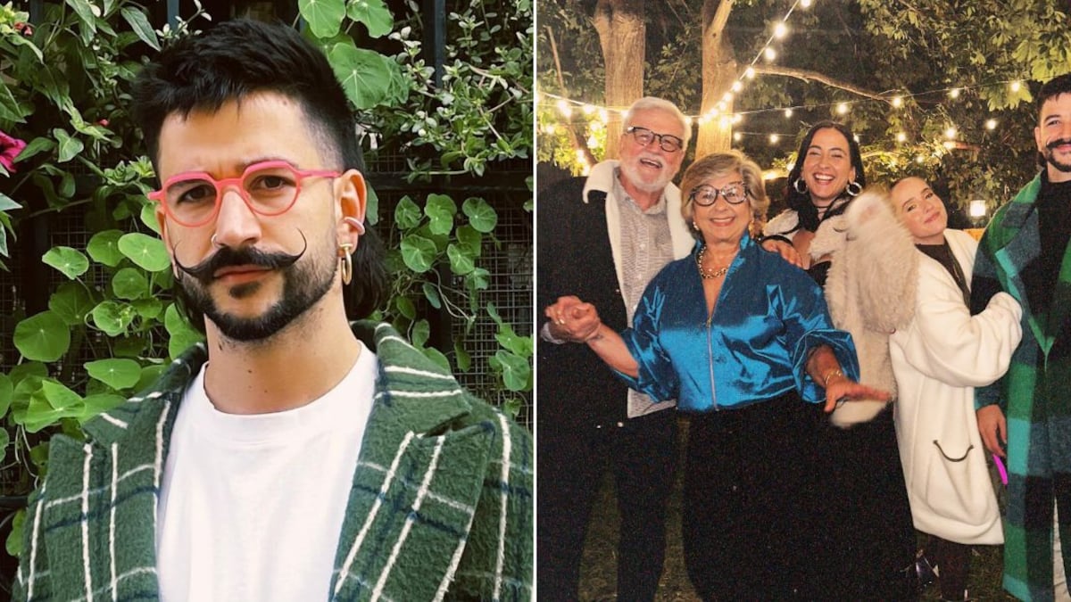 Camilo es muy cercano a su familia de origen