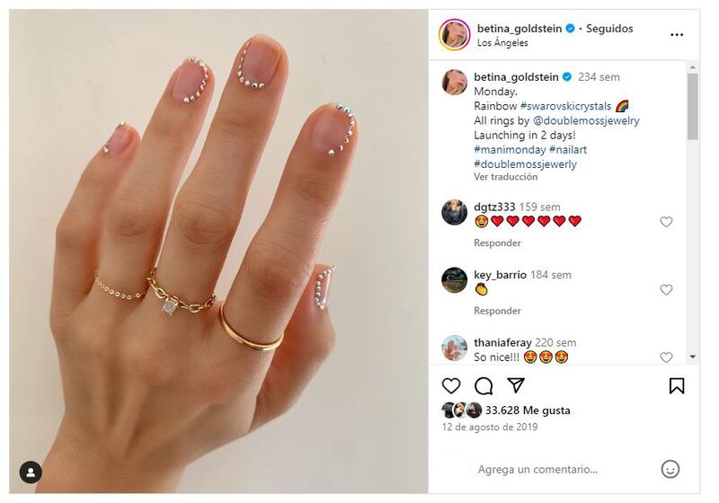 Las uñas cortas se impondrán durante la primavera-verano en diferentes estilos
