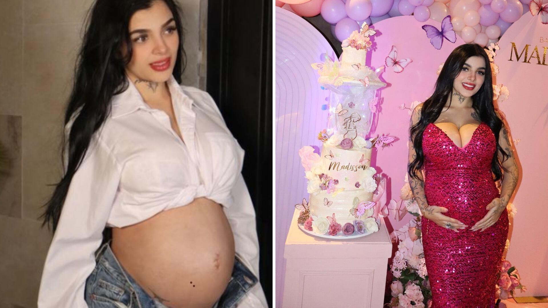 La influencer Karely Ruiz celebró el baby shower de su primera hija, Maddison.