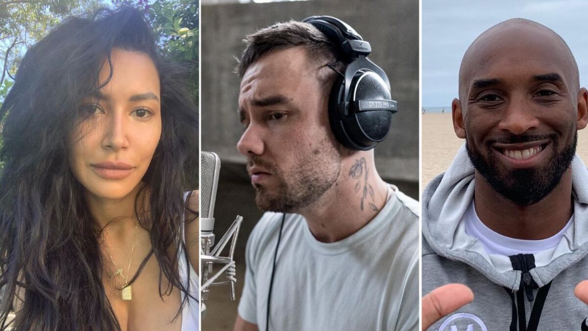 Las trágicas e inesperadas muertes de Naya Rivera, Liam Payne y Kobe Bryant dejaron un gran impacto entre sus seres queridos y admiradores