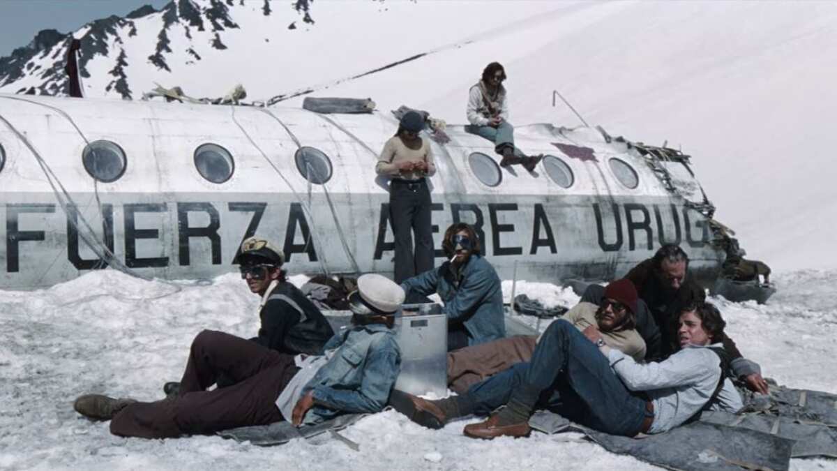 Escena de la película 'La sociedad de la nieve'