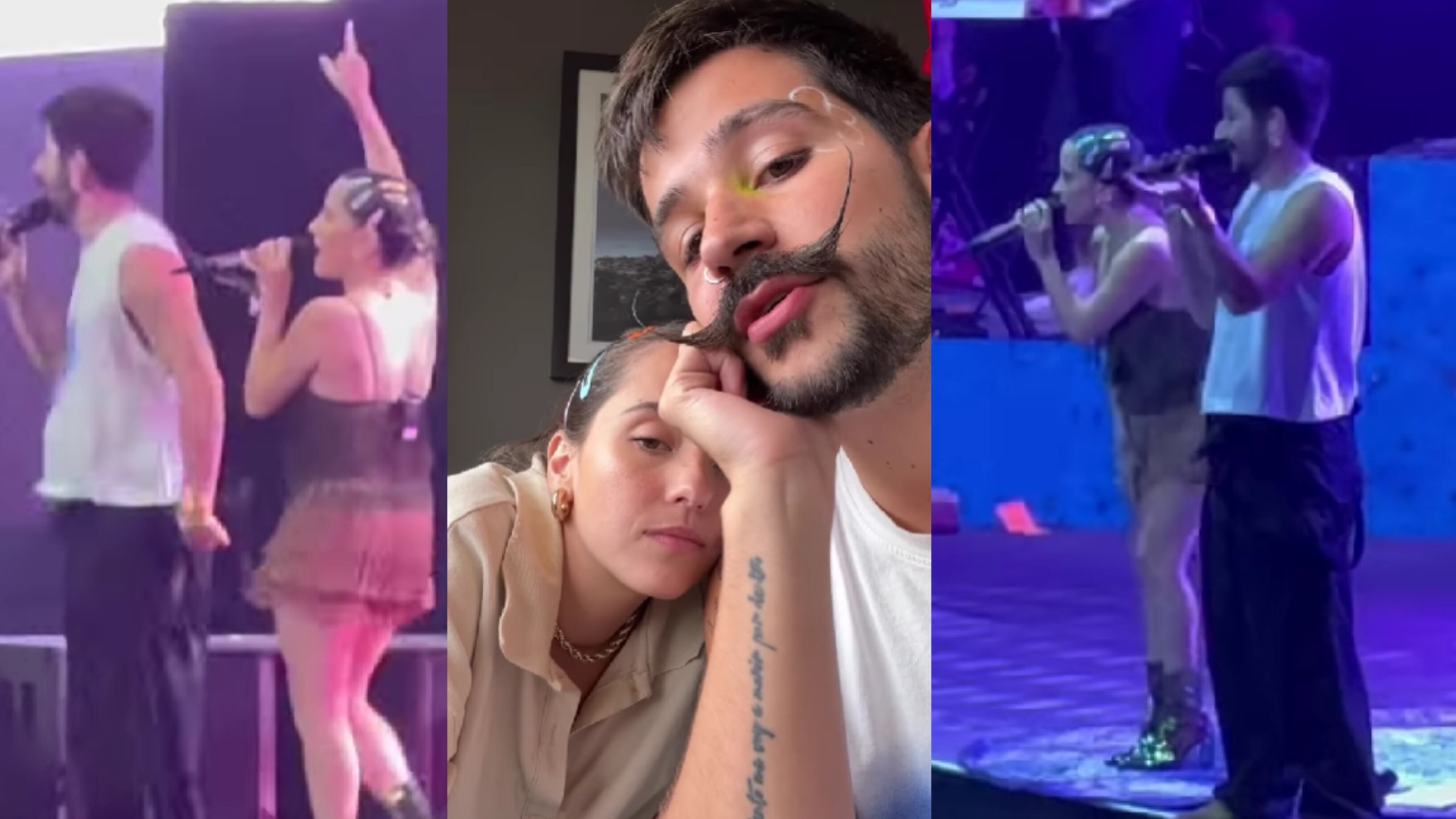 Camilo y Evaluna han compartido números muscales en la gira "De adentro pa' fuera"