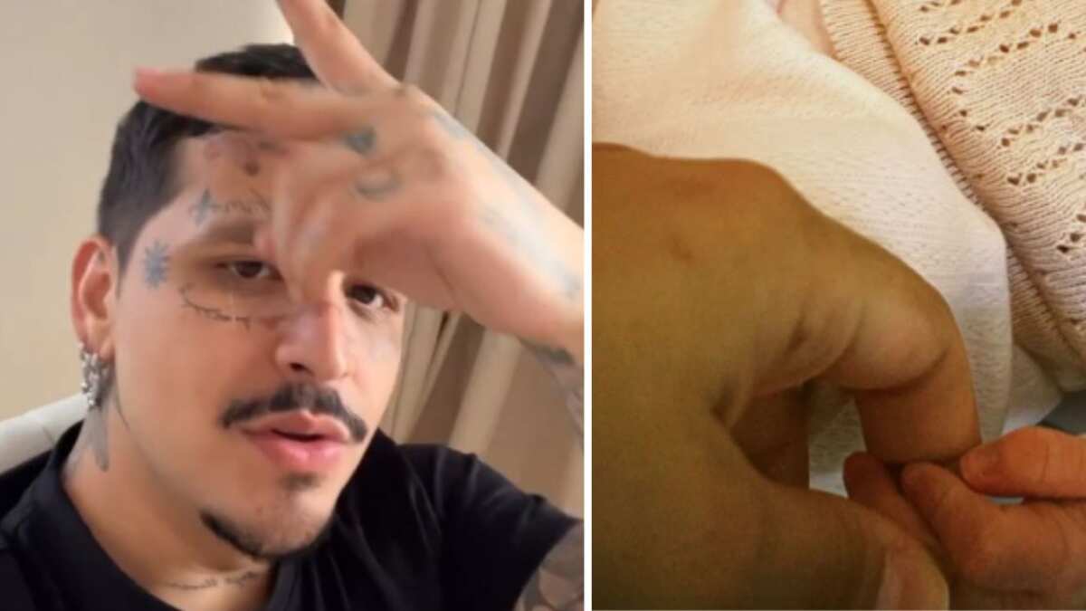 Nodal tatuajes rostro