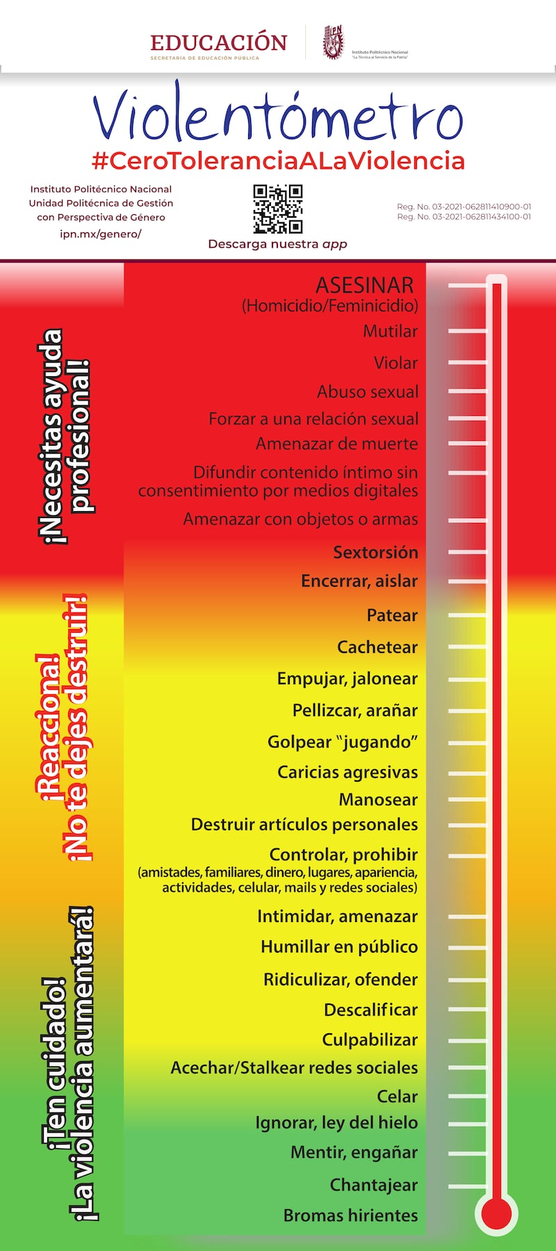Violentómetro del Instituto Politécnico Nacional (México)