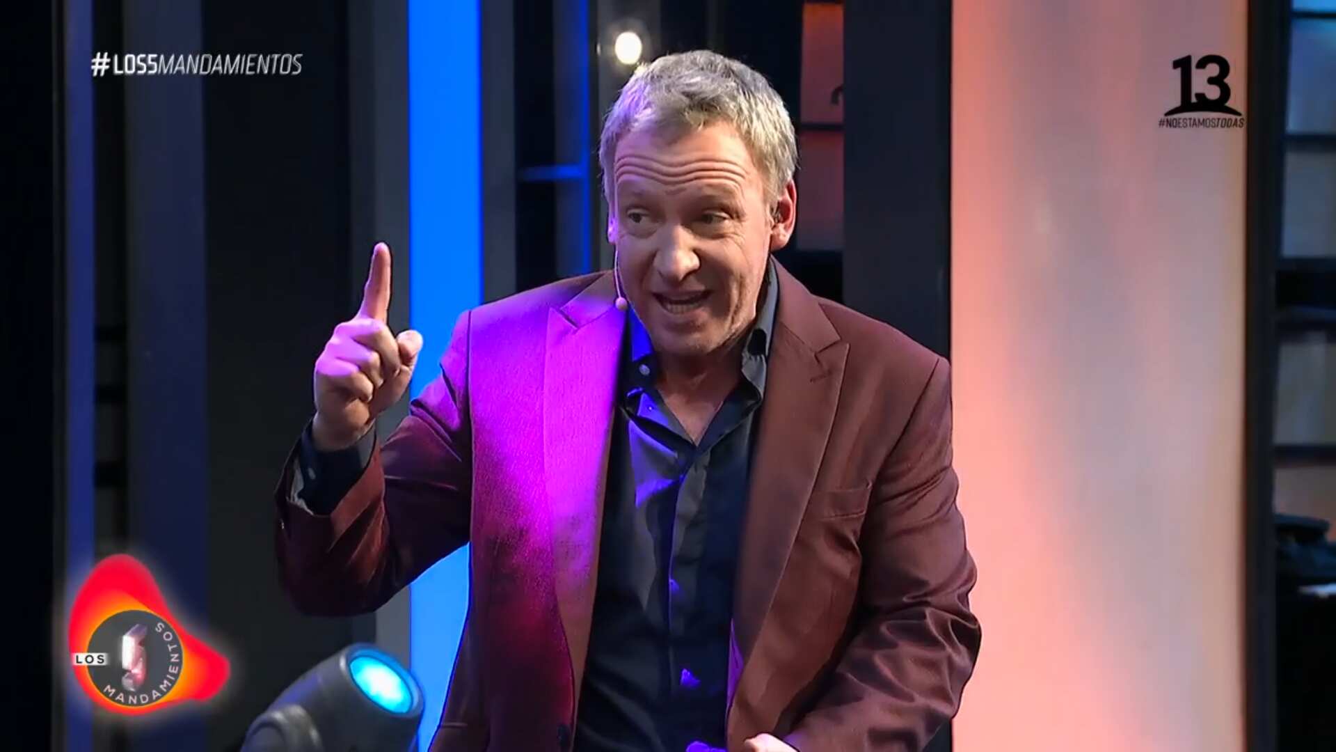 Martín Cárcamo en "Los 5 Mandamientos"