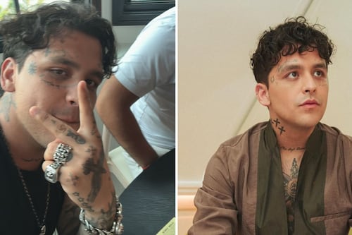 “Con razón Ángela lo peleó”: Nodal bailó junto a sus productores, pero un detalle en su pantalón se llevó las miradas