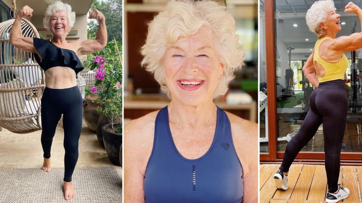 La abuela además comparte mensajes de 'body positivity' en sus redes sociales