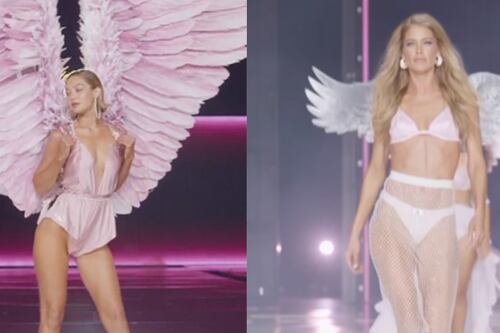 “Opacó a Gigi Hadid”: modelo sorprendió con lo que hizo cuando se le salió el tacón en desfile de Victoria’s Secret