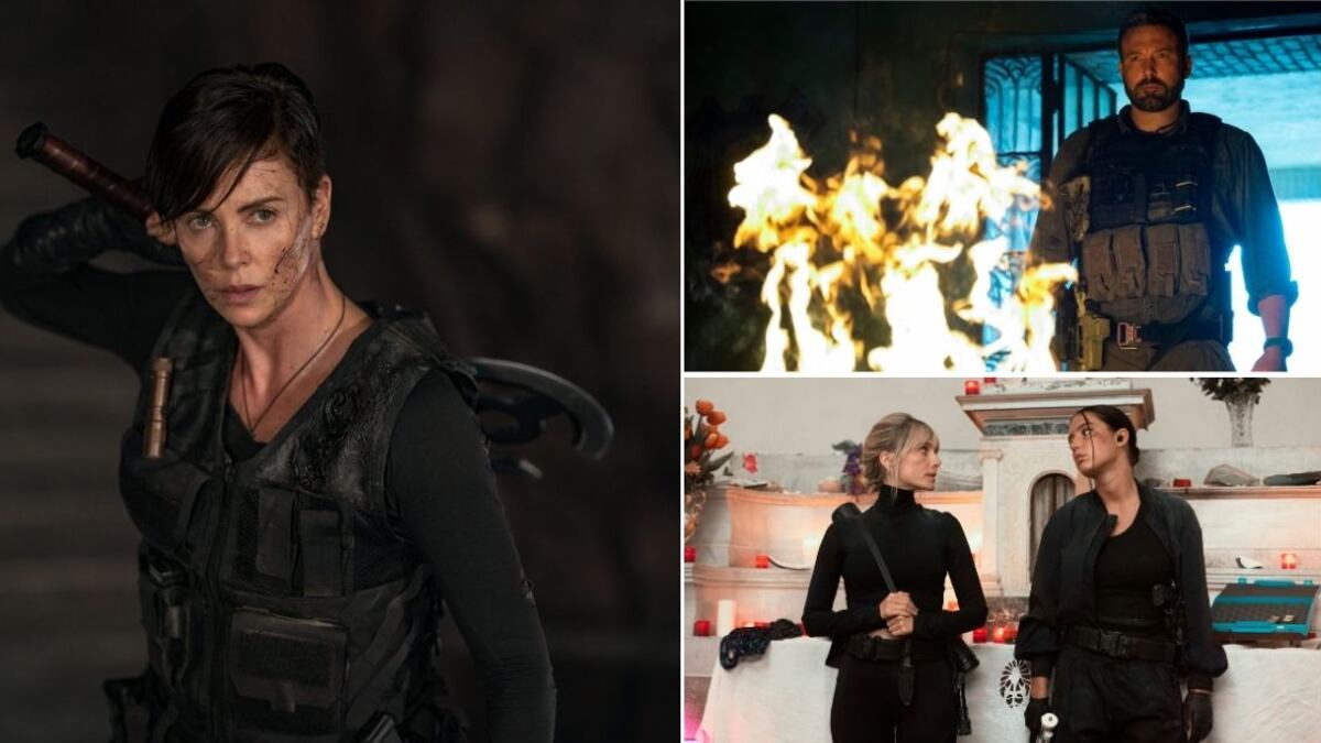 Escenas de La vieja guardia, Triple frontera y Ladronas